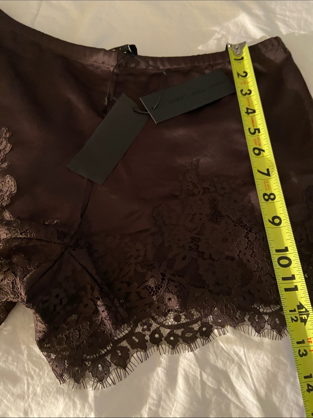 🤎Silky Shorts with Lace🤎 - Picture 3 of 15
